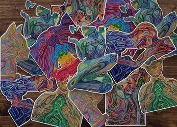 Abstract Stickers / Prints