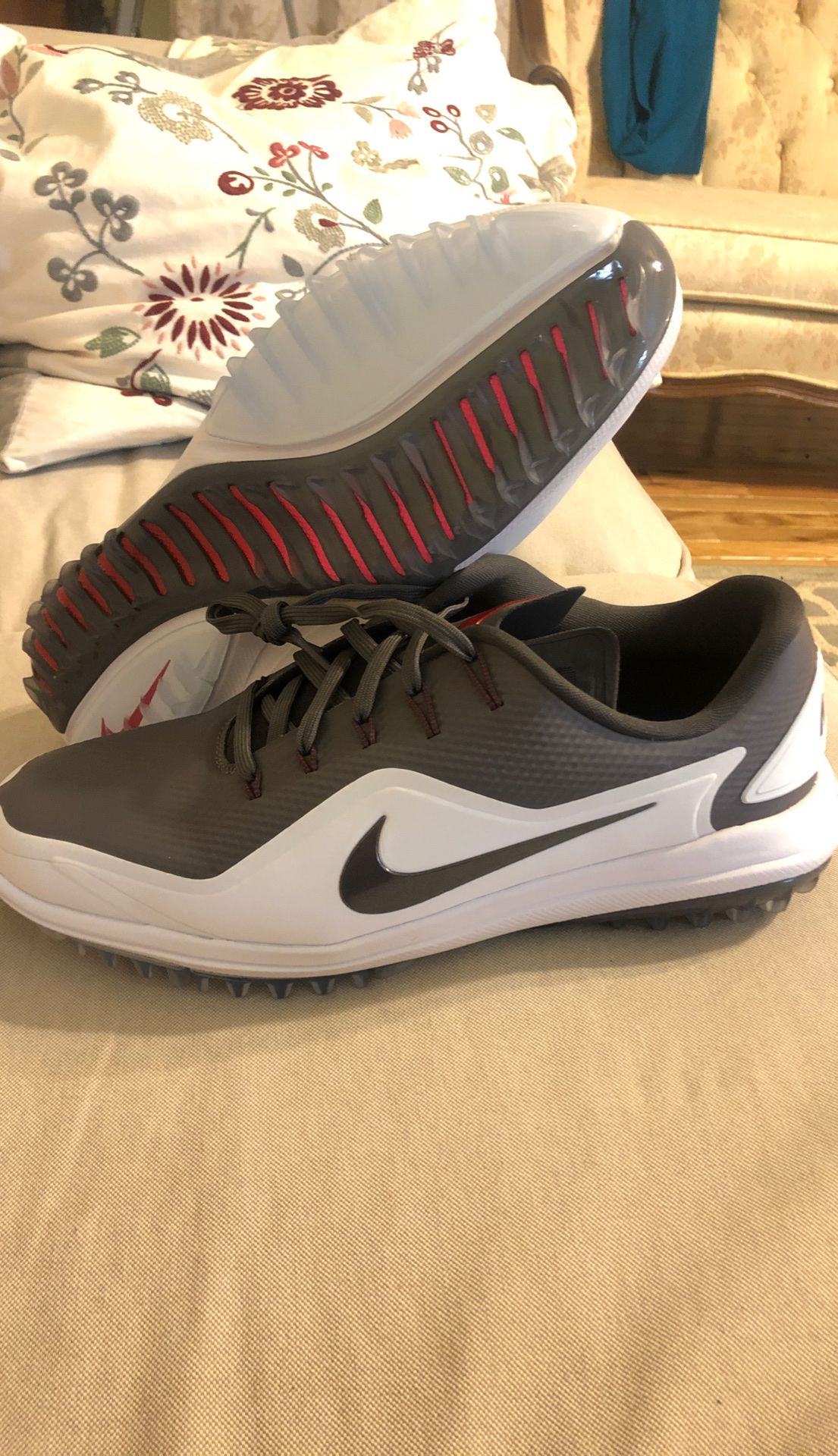 Nike lunar control vapor “gunsmoke“ golf shoes