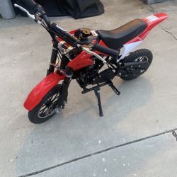frp  has power dirt bike 50cc 