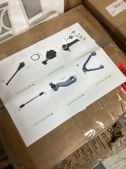 6-Piece Front Suspension and Steering Kit