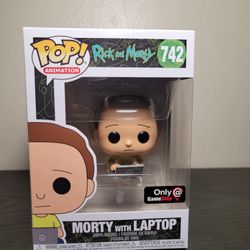 Morty W/laptop 742 FunkoPop 