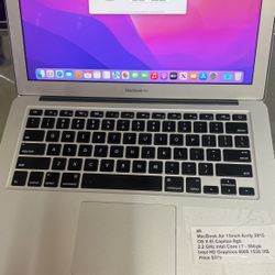 MacBook Air 13inch Early 2015