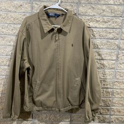 Polo By Ralph Lauren Herrington Classic Jacket USA RN41381 Tan XL