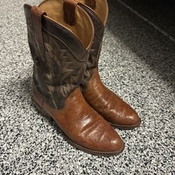 Tecovas "The Weston" Smooth Ostrich Leather 10D