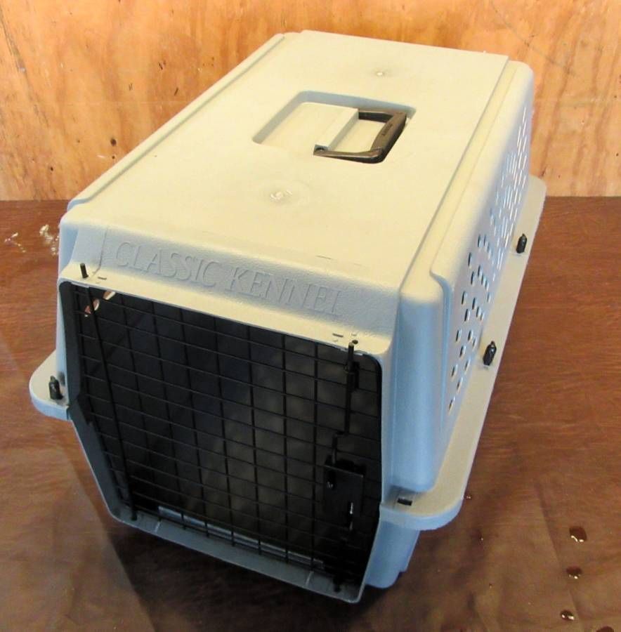 Pet Carry Crate Plastic 23x16x14