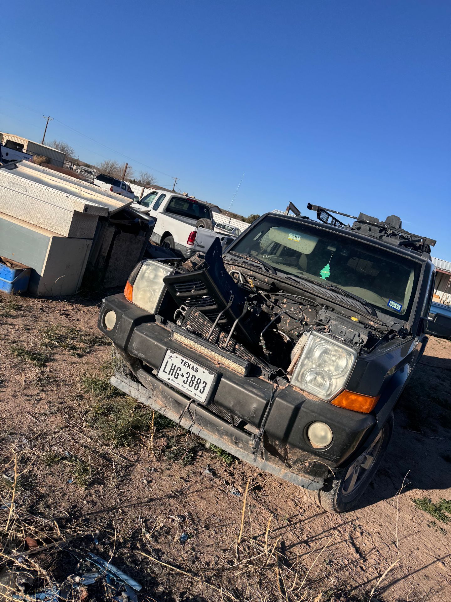 2003 jeep commander for sale overheated engine