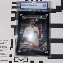 GRADED Victor W card along with rookie cards