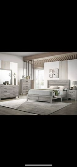 $499 to $525 bedroom set not including mattress and chest