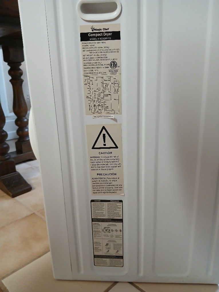 Portable Electric Dryer