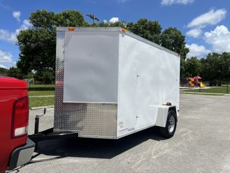 6x10 Enclosed Trailer W/ Ramp Door