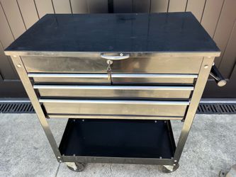 Craftsman and US General Rolling Tool Storage