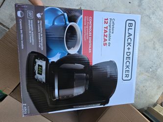 Black+Decker 12-Cup Programmable Coffee Maker – New in Box