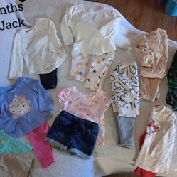 12 months Cat & Jack Clothes Bundle