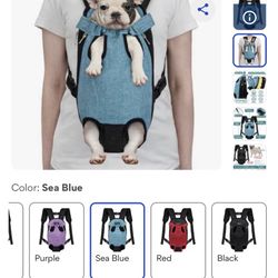 Front-Carrier For Small Dog & Cat Carrier Backpack