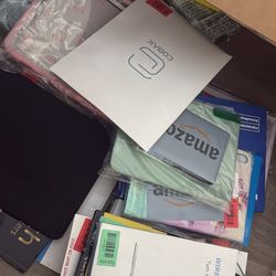 Amazon Box Full Of  New And New Returned Items 