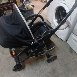 Baby Stroller with Detachable Carseat