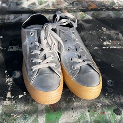 Silver Converse 