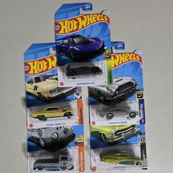 Hotwheels Classic Car Set of 5