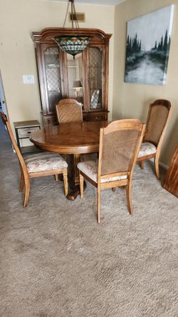 Dining Room table and China Cabinet