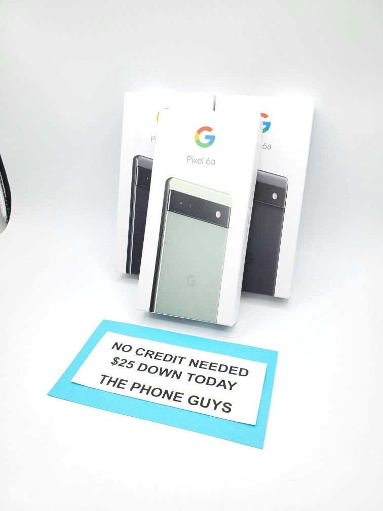Google Pixel 6A $25 Down To Take Home Today Pay The Rest Later