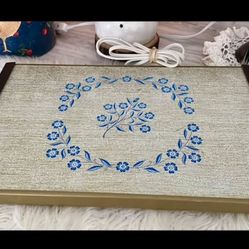 Vintage New WARM O TRAY - Model #60 - Corning Ware - Cornflower Blue - Works