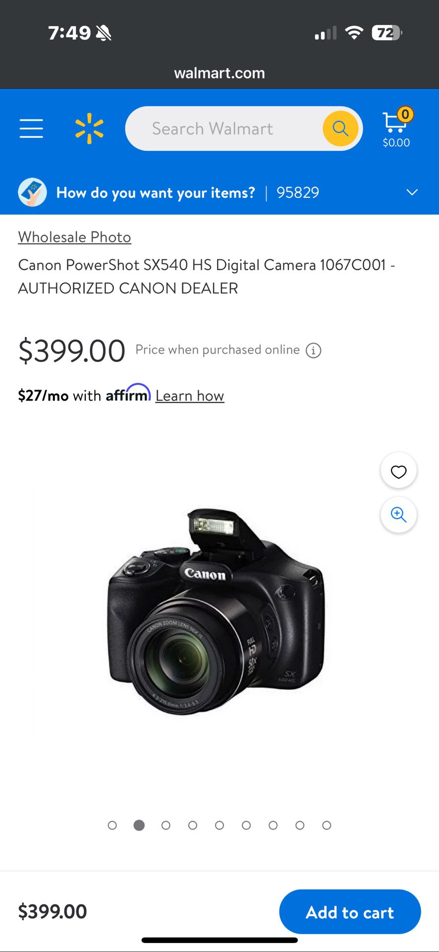 Canon Power Shot Camera