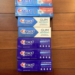 Crest toothpaste $13 for all