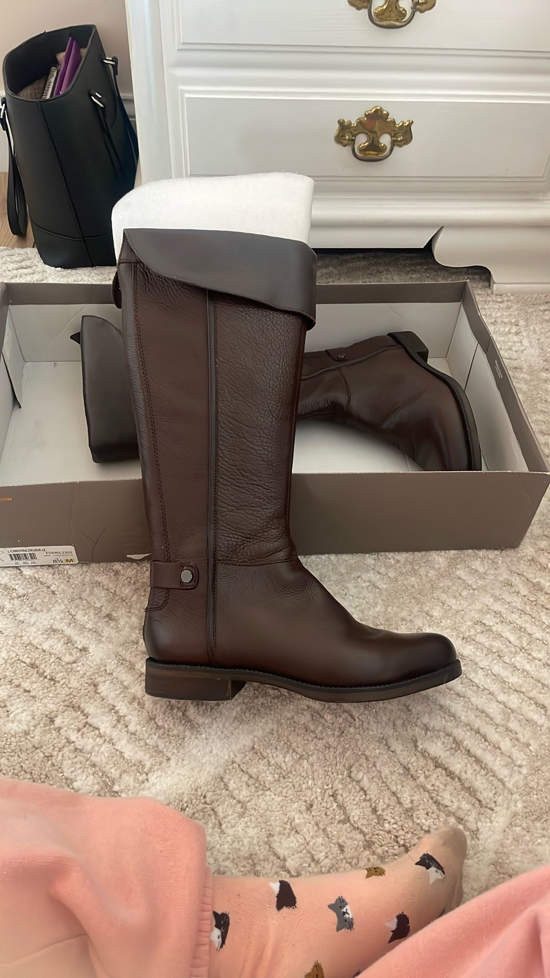 Francosarto Brown Boots For Women 