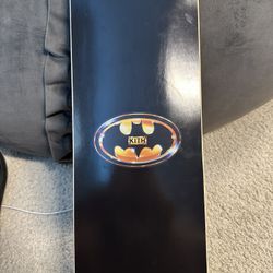 BATMAN | KITH 1989 SYMBOL SKATEDECK - BLACK