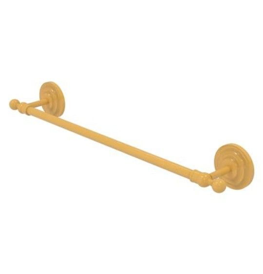 Allied Brass QN-41/36-SGL Que 36 Inch Towel Bar, Spanish Gold