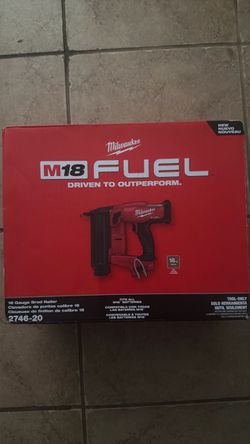 Milwaukee M18 Fuel 18 Gauge Brad Nailer