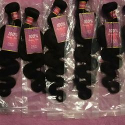 9a Brazilian hair. $70 a bundle