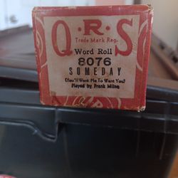 Piano Rolls - Word Rolls