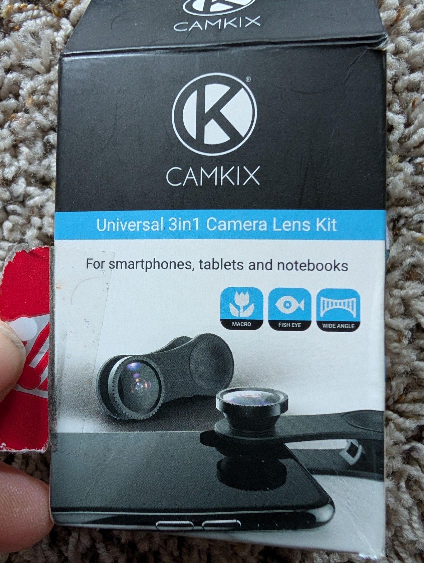 Camkix 3in1 Camera Lens Kit for smartphones