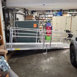 Wheelchair Ramp 12 Feet Long Aluminum