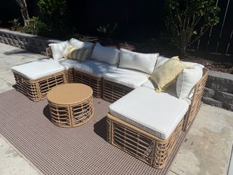 7 piece Modular Outdoor Sofa Set