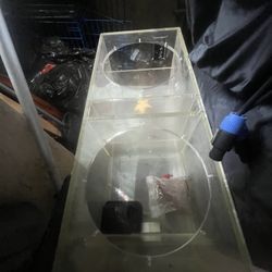 12 inch acrylic subwoofer box