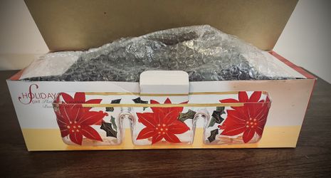 Decorative Christmas Serving Dish