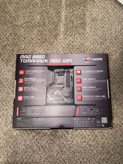 MSI MAG B550 Tomahawk MAX WiFi AM4 ATX Motherboard