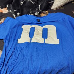 Blue M&M Shirt