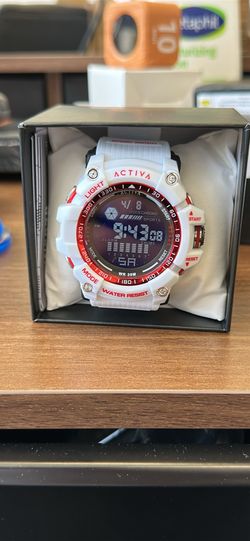 Activa X Invicta Digital Men's Watch - 56mm, White ACW8020-012
