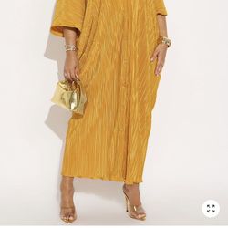 Women’s Fashion Nova Maxi Shirt Dress Size Large