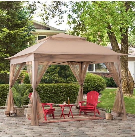 Steel Frame Gazebo - Brand New