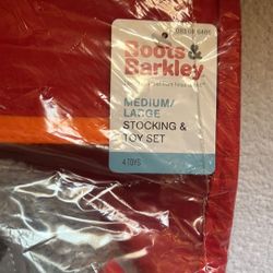 Gift for your pets toy set and training bell. 