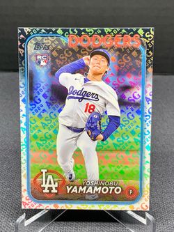 2024 Yoshinobu Yamamoto Topps ASG All Star Game Foil # 553 Rookie LA Dodgers