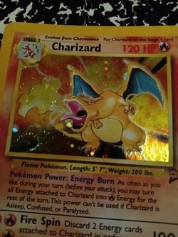 1995 Charizard Pokemon Card 4/130 2nd Edition Holographic Rare for Sale in Brooksville, FL - OfferUp 1995 Charizard Pokemon Card 4/130 2nd Edition Holographic Rare for Sale in Brooksville, FL - OfferUp