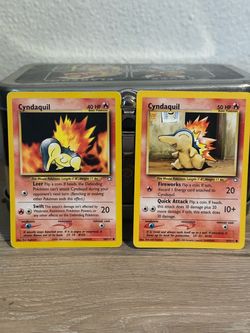 Cyndaquil pokemon cards
