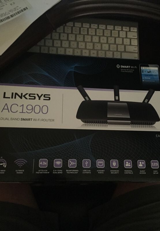 Linksys AC1900 Dual Band Wi-Fi Router