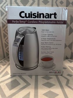 Cuisinart Perfect Temp Cordless Programmable Kettle