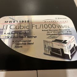 Emerson  1.1 Cubic Ft 1000 Watt Microwave